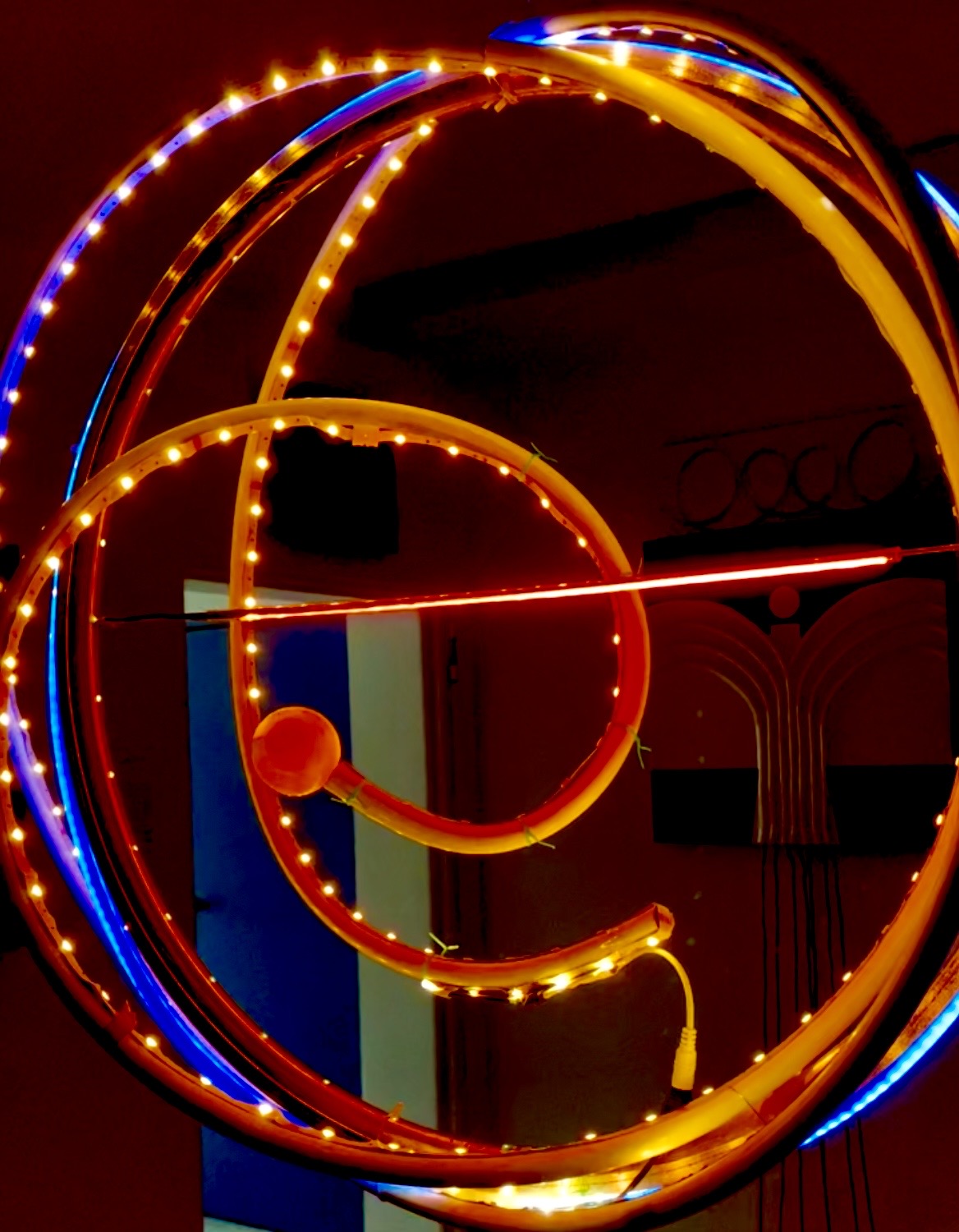 Mixing Mesons Karrol LED-ART 
